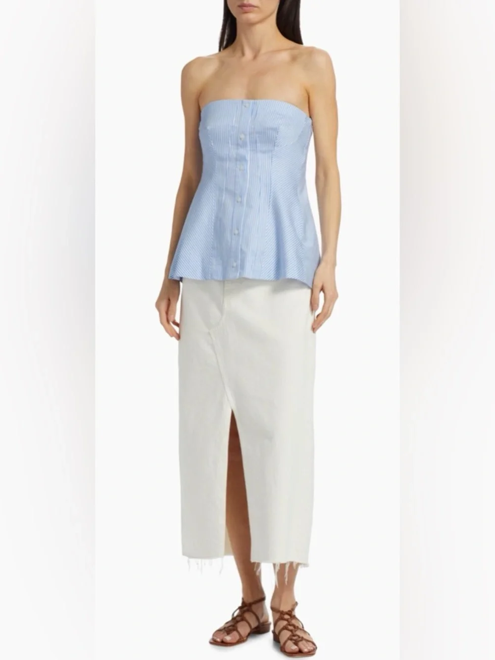 SIMKHAI Vivvy Bustier Top - Picture 6 of 16